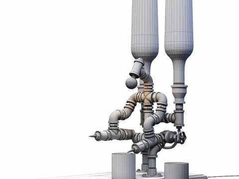 Liquor Dispenser LD4 3D Model