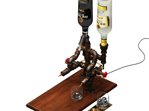 Liquor Dispenser LD4 3D Model