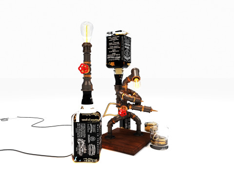 Dispensador de licor LD05 Modelo 3D