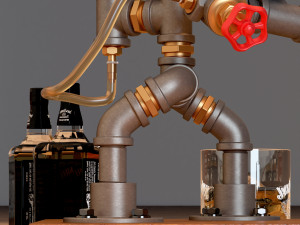 liquor dispenser ld5 Modello 3D
