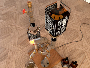 liquor dispenser ld5 Modello 3D