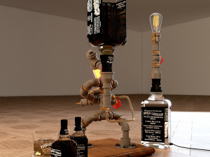 liquor dispenser ld5 Modello 3D