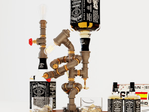 liquor dispenser ld5 Modello 3D