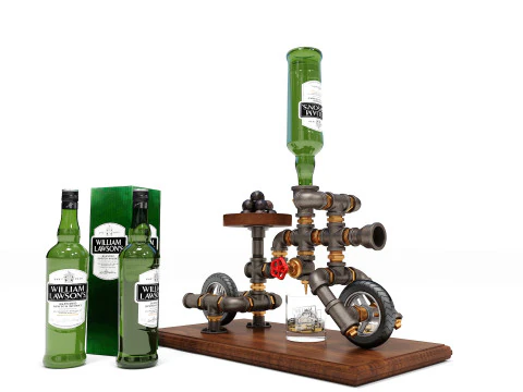 Liquor Dispenser LD06 3D Model