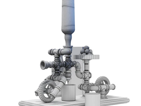 Liquor Dispenser LD06 3D Model