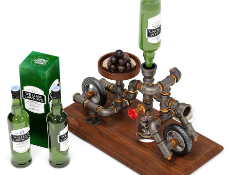 Liquor Dispenser LD06 3D Model