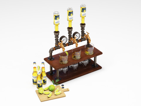 Liquor Dispenser LD07 3D Model