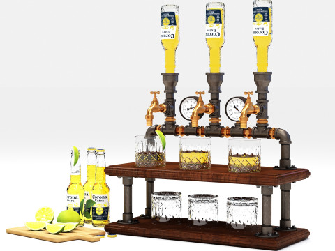 Liquor Dispenser LD07 3D Model