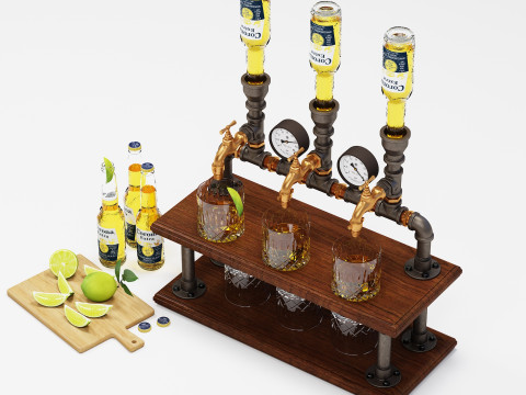 Liquor Dispenser LD07 3D Model