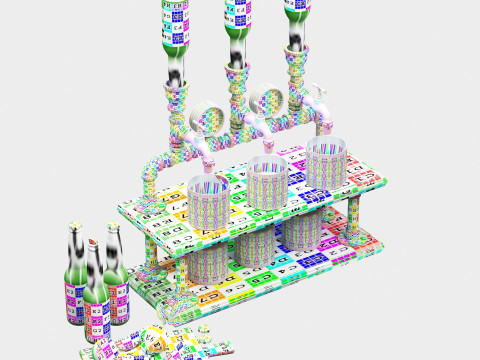 Liquor Dispenser LD07 3D Model