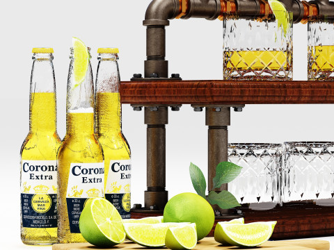 Liquor Dispenser LD07 3D Model