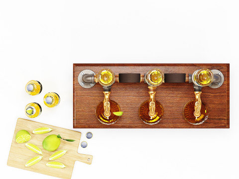 Liquor Dispenser LD07 3D Model