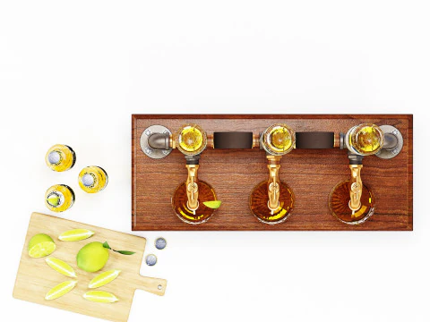 Liquor Dispenser LD07 3D Model