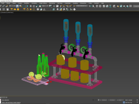 Liquor Dispenser LD07 3D Model