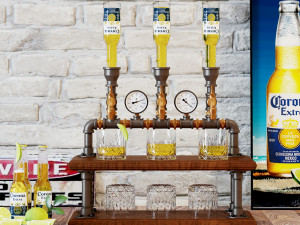 liquor dispenser ld7 Model 3D