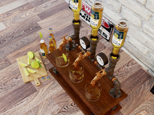 liquor dispenser ld7 Model 3D