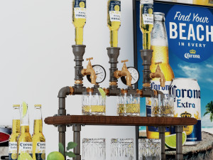 liquor dispenser ld7 Model 3D