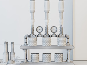 liquor dispenser ld7 Model 3D