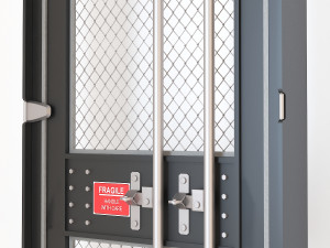 container door cd3 Model 3D