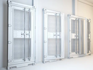 дверь контейнера cd3 3D Модель