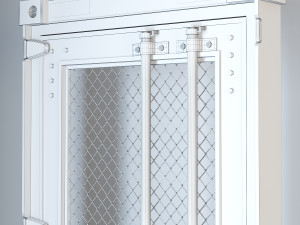 container door cd3 Model 3D