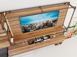 tvs cabinet tc1 3D 模型