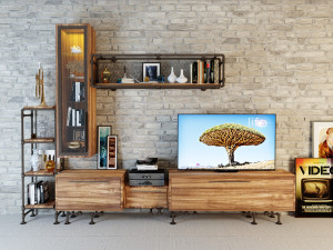 tvs cabinet tc2 3D 모델