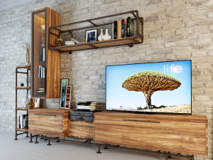 tvs cabinet tc2 Modelo 3D
