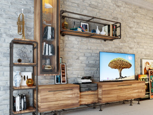 tvs cabinet tc2 Modelo 3D