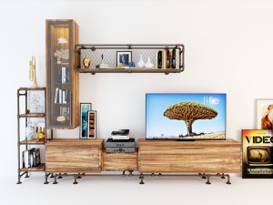 tvs cabinet tc2 Modelo 3D