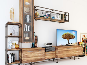 tvs cabinet tc2 Modelo 3D