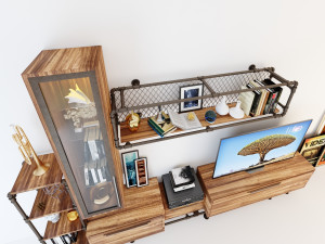 tvs cabinet tc2 Modelo 3D