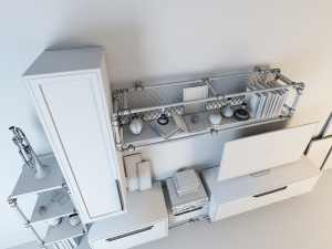 tvs cabinet tc2 Modelo 3D