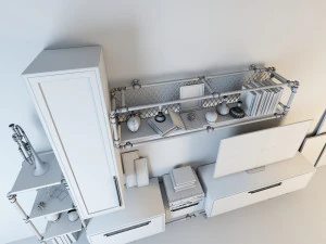 tvs cabinet tc2 3D Model