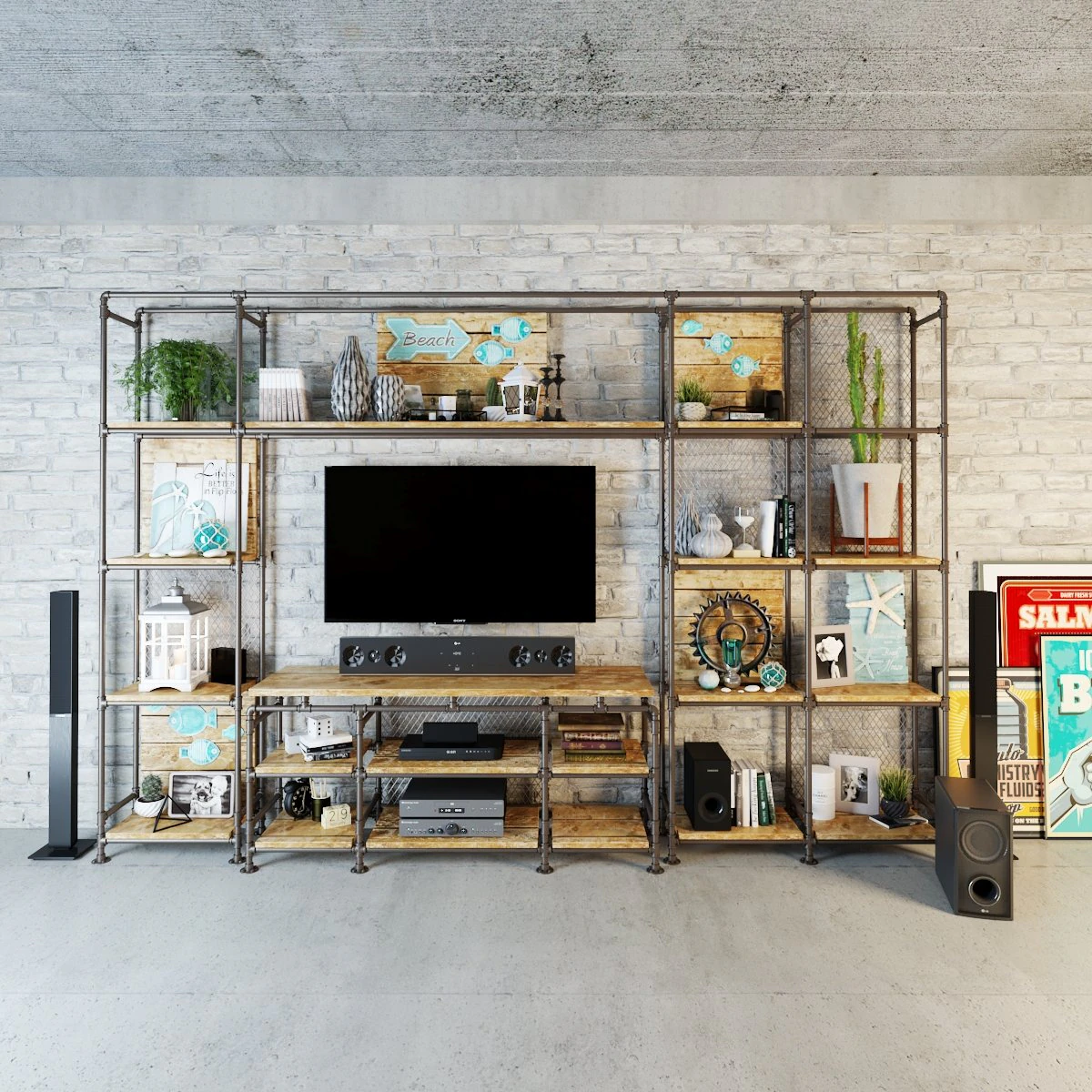 tvs cabinet tc3 3D Model .c4d .max .obj .3ds .fbx .stl .blend 