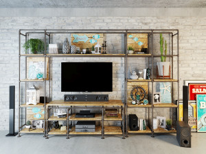 tvs cabinet tc3 Modelo 3D