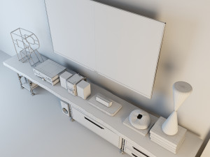 tvs cabinet tc4 3D Model