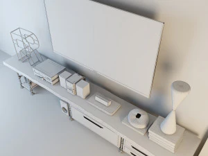 tvs cabinet tc4 3D Model