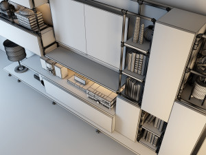tvs cabinet tc5 3D Model