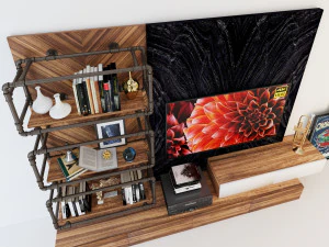 tvs cabinet tc6 3D Model