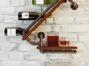 wine rack wr1 Modelo 3D