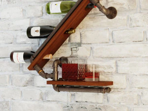 wine rack wr1 3D Model