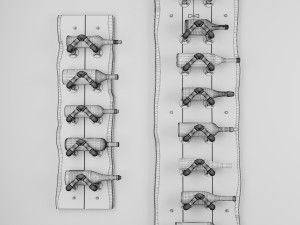 wine rack wr3 3D Model
