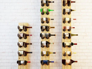 वाइन रैक wr4 3D मॉडल