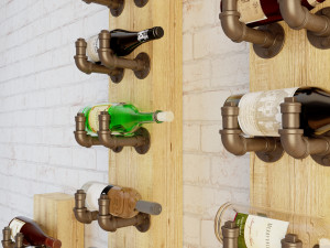 wine rack wr4 3D Model