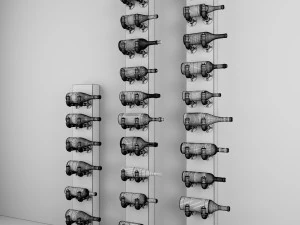 wine rack wr4 3D Model