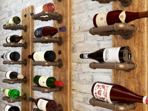 wine rack wr5 3D 모델