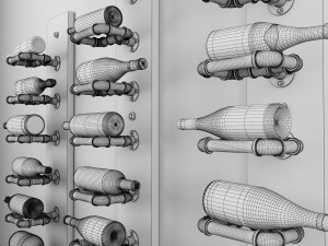 wine rack wr5 3D 모델