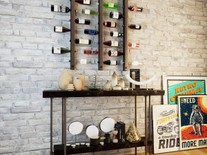 wine rack wr7 Model 3D