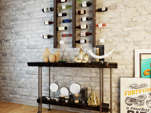 wine rack wr7 Model 3D